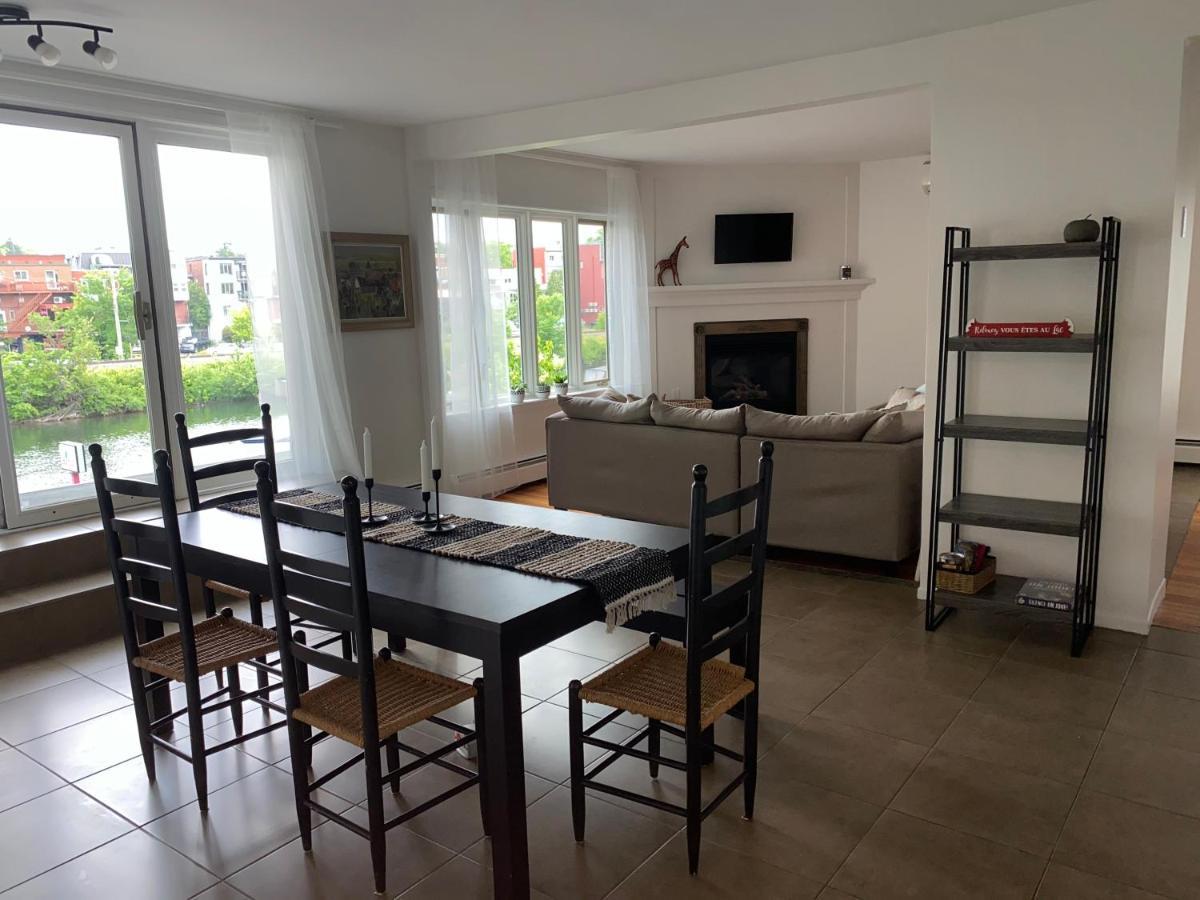 Auberge Des Cantons Magog Bagian luar foto